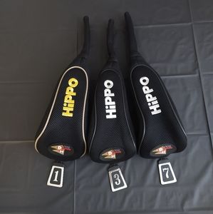 3 Hippo Golf Head Covers NWOT